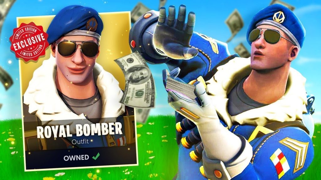 Royale Bomber + 500 V-Bucks PS4 EU Code