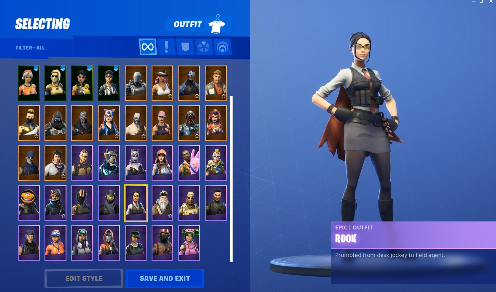 ⚡45 Outfits! 💎Wukong! 💎Omega! 💎Red Knight! 💎A.I.M.! ⚡35 Backs! ⚡StW! ⚡6x Pets! No.10