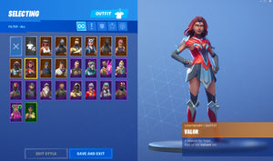 ⚡24 Outfits! 💎Omega! 💎Valor! 💎Rose Team Leader! 💎Calamity! ⚡19 Backs! ⚡StW! ⚡3x Pets! No.15