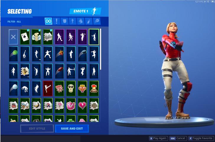 Fortnite 23 Top Skins + 400 V-Bucks (PC ONLY) NO.2