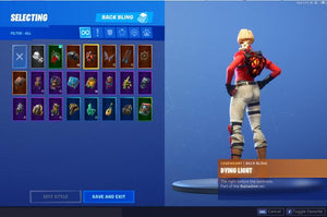 Fortnite 23 Top Skins + 400 V-Bucks (PC ONLY) NO.2