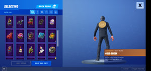 Dark Knight, Skiing Skins, Red Knight, John Wick & 4,700 V-Bucks No.20