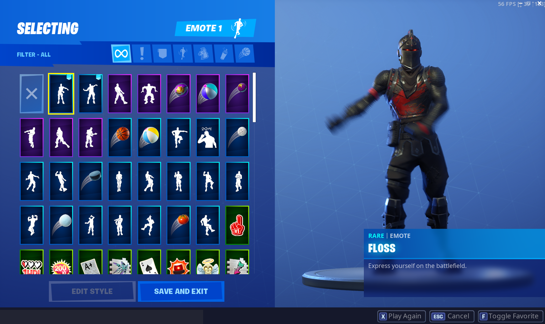 Black Knight with Season 2 Skins, Sparkle Specialists, Twitch Prime Skins, AC/DC, Axecalibur, Floss, The Worm & More | 670 Vbucks | Full Email Access