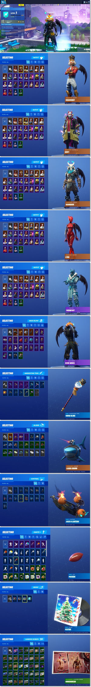 Fortnite Account / 26 Skins / Best Skins / Full Email Access /