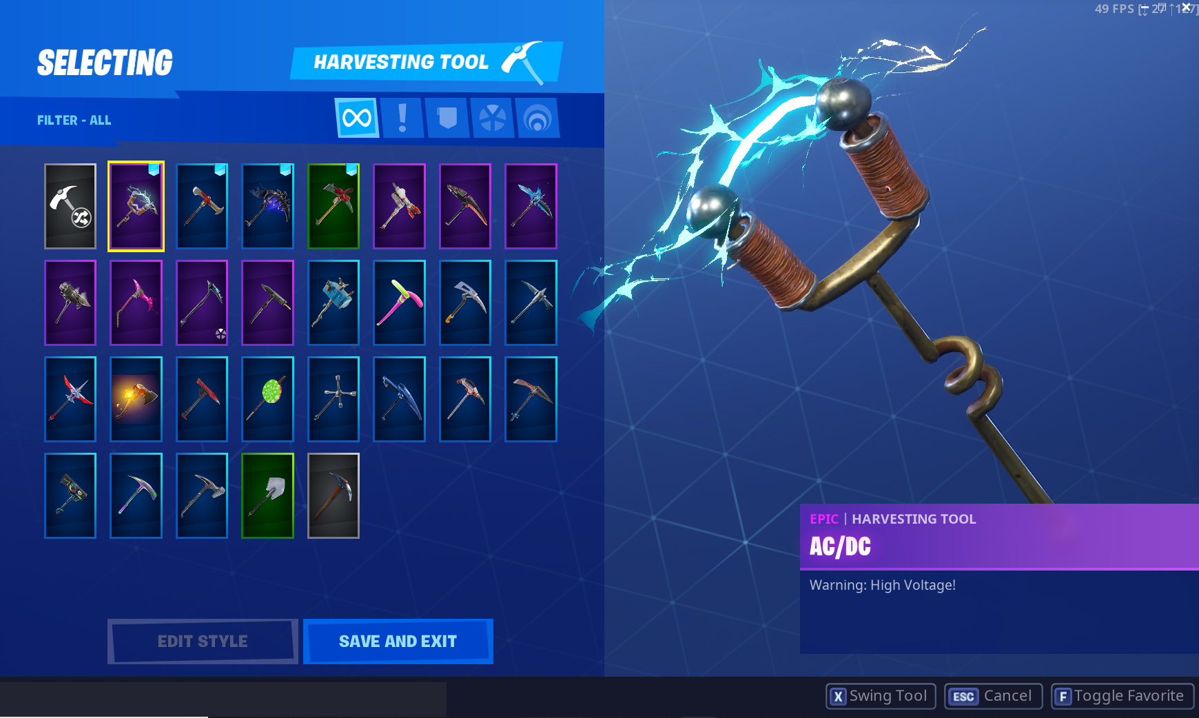 Black Knight with Season 2 Skins, Sparkle Specialists, Twitch Prime Skins, AC/DC, Axecalibur, Floss, The Worm & More | 670 Vbucks | Full Email Access